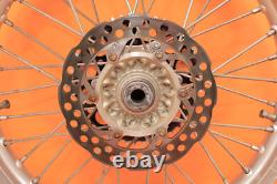 2005 02-14 KTM 250 SX 250SX Ensemble de roues avant arrière Moyeu Jante Rayons Pneus Centre Rotor