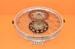 2005 02-14 KTM 250 SX 250SX Ensemble de roues avant arrière Moyeu Jante Rayons Pneus Centre Rotor
