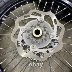 2010 2020 Kawasaki KX250F KX 250f Ensemble de moyeux de roue avant et arrière avec pneus et jantes