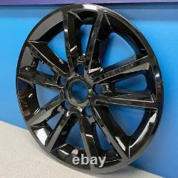 2013-2019 Dodge Journey # 7252-gb 17 S10 Spoke Gloss Black Wheel Skins Set/4