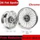 2118 Roues Avant Et Arri&egrave;re &agrave; Gros Rayons Pour Harley Softail Fatboy Deuce Springer Fxst