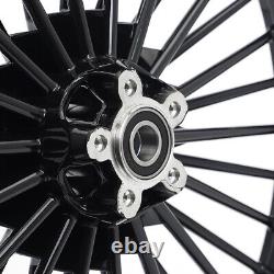 21X2.15 17X4.5 Roues à rayons épais pour choppers Harley Dyna Super Glide FXDL