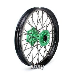 21 19 MX Wheels Rims Hubs Spokes Pour Kawasaki Kx250f Kx450f 06-18 Kx 125 250