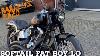 21 Pouces Avant 18 X 5,5 Arrière 200 Pneu Fat Boy Lo Harley Davidson Roues à Rayons Gras Chromées Noires
