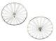 26 Arrière & Front Beach Cruiser Fan Style144 Rayons Roues Coaster Frein Chrome
