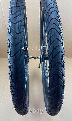 36 PARLE RIVAGE CRUISER 26 X 2.125 AVANT & COASTER JANTE AVEC PNEUS BEACHBUM TOUT NOIR
