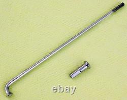 40 nipples de rayons en acier inoxydable Harley 16x3.0 profil jante en aluminium lisse