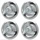 4 Nouvelles Chevy Gm 3 Bar Spinners Rally Wheel Center Caps Hub Rim 5 Lug Nut Covers