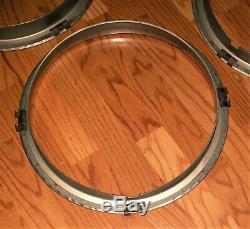 70-81 Camaro Z28 Ss Rs 70-72 Chevelle 5 Rayons Enjoliveur Bagues Z / 28 Original
