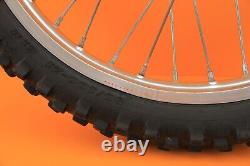 96-99 1999 CR125 CR 125 Ensemble de roues OEM avant Arrière Ensemble de roues moyeu rayons jante Assemblée