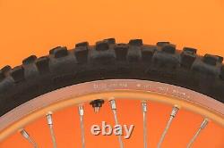 96-99 1999 CR125 CR 125 Ensemble de roues OEM avant Arrière Ensemble de roues moyeu rayons jante Assemblée