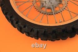 96-99 1999 CR125 CR 125 Ensemble de roues OEM avant Arrière Ensemble de roues moyeu rayons jante Assemblée