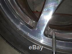 97-04 Corvette C5 Roues Avant Polies À 5 Rayons, Jantes 17/18 Aa6424
