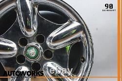 97-06 Jaguar X100 XK8 XKR 8 x R17 17 Jante Chrome MJA6116AB OEM