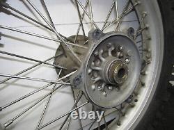 98 Yamaha YZ250 YZ 250 Assemblage de roue avant arrière pneu jante moyeu rayons