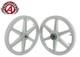 Altaline 20 Gt Style Bmx Roue &agrave; B&acirc;tons Blanche &agrave; 6 Branches Avant Ou Roue Libre Axe 3/8<br/>