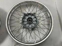 Bmw R1150gs Adventure Spoked Tubeless Wheels Paire Avant Et Arrière. Reconstruit