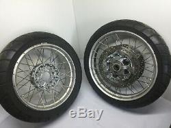 Bmw R1200 Gs K50 K51 2013 2017 Roues À Rayons Paire Complète Avant Et Arrière