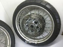 Bmw R1200 Gs K50 K51 2013 2017 Roues À Rayons Paire Complète Avant Et Arrière
