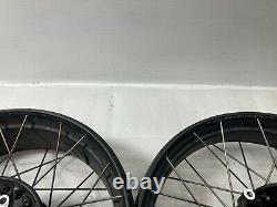 Bmw R1200gs Adventure LC Spoked Tubeless Wheels Front And Rear Paire. R1250g