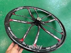 CDHPOWER Ensemble de roues à rayons 10 pour vélo/ Jantes de roues de vélo - 100MMx135MM - Vélo Cruiser MTB