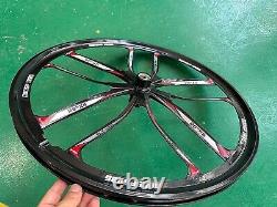 CDHPOWER Ensemble de roues à rayons 10 pour vélo/ Jantes de roues de vélo - 100MMx135MM - Vélo Cruiser MTB