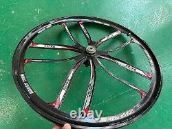 CDHPOWER Ensemble de roues à rayons 10 pour vélo/ Jantes de roues de vélo - 100MMx135MM - Vélo Cruiser MTB