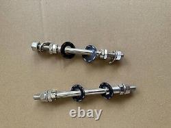 CDHPOWER Ensemble de roues à rayons 10 pour vélo/ Jantes de roues de vélo - 100MMx135MM - Vélo Cruiser MTB