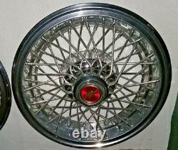 Chevrolet Malibu Hubcap 14 Wire Spoke Wheel Rim Cover 2 Oem 1981-1987
