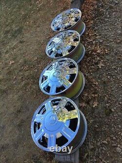 Cts Dts Sts Eldorado Deville Séville Oem 16 X 7 Chrome 7 Spoke Wheels Rims Set