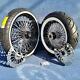 Dna Mammouth 52 Spoke Black Wheels 2 Rotor Tire Harley 08-21 Softail Heritage