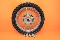 En français, cela se traduit par : 2003 02-11 YZ250 YZ 250 Ensemble de roues avant et arrière OEM Moyeu Jante Rayon Pneu Centre 19/21