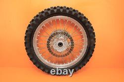 En français, cela se traduit par : 2003 02-11 YZ250 YZ 250 Ensemble de roues avant et arrière OEM Moyeu Jante Rayon Pneu Centre 19/21