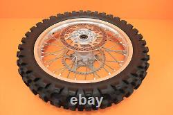 En français, cela se traduit par : 2003 02-11 YZ250 YZ 250 Ensemble de roues avant et arrière OEM Moyeu Jante Rayon Pneu Centre 19/21