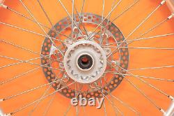 En français, cela se traduit par : 2003 02-11 YZ250 YZ 250 Ensemble de roues avant et arrière OEM Moyeu Jante Rayon Pneu Centre 19/21