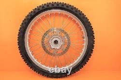 En français, cela se traduit par : 2003 02-11 YZ250 YZ 250 Ensemble de roues avant et arrière OEM Moyeu Jante Rayon Pneu Centre 19/21