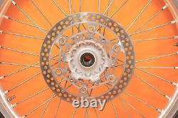 En français, cela se traduit par : 2003 02-11 YZ250 YZ 250 Ensemble de roues avant et arrière OEM Moyeu Jante Rayon Pneu Centre 19/21