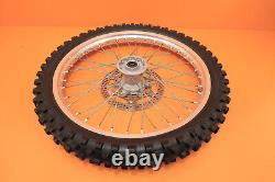 En français, cela se traduit par : 2003 02-11 YZ250 YZ 250 Ensemble de roues avant et arrière OEM Moyeu Jante Rayon Pneu Centre 19/21