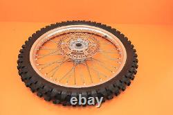 En français, cela se traduit par : 2003 02-11 YZ250 YZ 250 Ensemble de roues avant et arrière OEM Moyeu Jante Rayon Pneu Centre 19/21