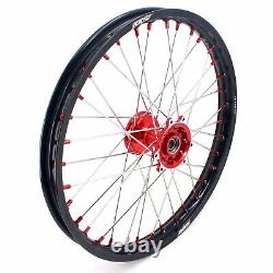 Ensemble de jantes en alliage à rayons de fonte 21 18 pour HONDA CR125R CR250R de 2002 à 2013