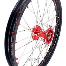 Ensemble de jantes en alliage à rayons de fonte 21 18 pour HONDA CR125R CR250R de 2002 à 2013