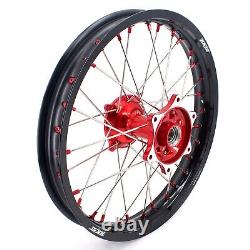 Ensemble de jantes en alliage à rayons de fonte 21 18 pour HONDA CR125R CR250R de 2002 à 2013