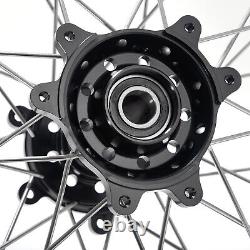 Ensemble de jantes et moyeux TARAZON 21+18 pour roues avant et arrière pour Sur-Ron Ultra Bee 23 et plus.