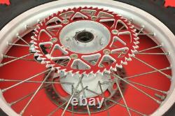 Ensemble de moyeu de jante de pneu avant et arrière pour Honda CR250 CR250R CR 250 de 2000 2001