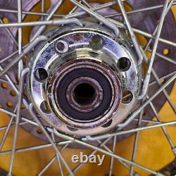 Ensemble de moyeu de jante de roue avant à rayons Harley Davidson OEM (16x3.00) 43085-97