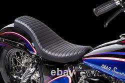 Ensemble de rayons à centre tombant chromé de 16 pouces pour Harley Wide Glide 80-86