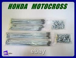 Ensemble de rayons avant et arrière pour motocross Honda Fit 72 pièces. Bi4585