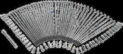 Ensemble de rayons centrale tombante chromés de 16 pouces DS pour Harley Bad Boy 95-97