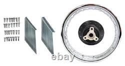 Ensemble de rayons de jante OEM Suzuki All Year JR 50 JR50 pour assemblage de roue avant ou arrière Kt
