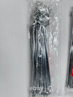 Ensemble de rayons de roue avant et arrière 18' 21' CP pour Yamaha Enduro DT DT125 DT175